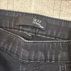 1822 Denim Women's Lightweight Black Jeans